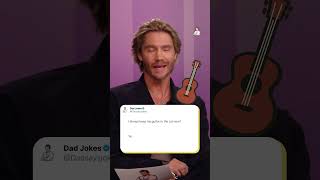 Chad Michael Murray struck the right chord 🎸🤣 #dadjokes #freakierfriday #disney #chadmichaelmurray