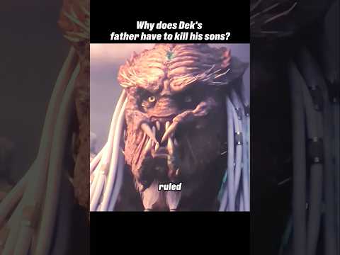 Why does Dek's father have to kill his sons?