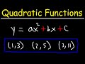 Quadratic Functions and Equations