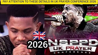 UK 2026 PRAYER CONFERENCE/NSPPD PRAYER CONFERENCE 2026 /PASTOR JERRY EZE 