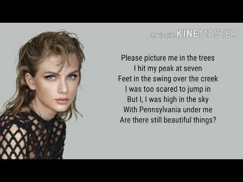 Taylor Swift - Seven lyrics