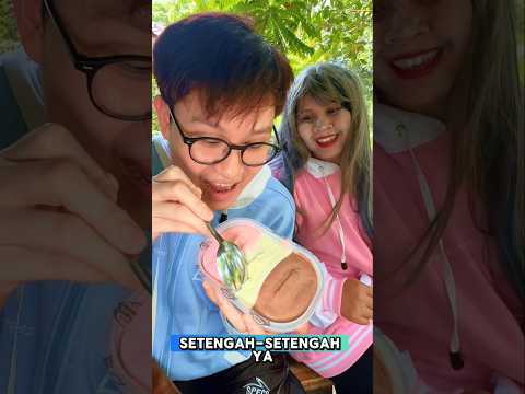 ES KRIM SETENGAH SETENGAH!