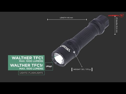 Svítilny Walther TFC1 a TFC1r