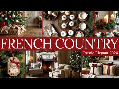 4K French Country Christmas Decorating Ideas: 7 Stunning Looks to Copy!