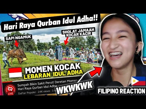 NGAKAK KAMBING DI INDONESIA MENAKUTKAN!! MOMEN KOCAK LEBARAN IDUL ADHA! | FILIPINO FILIPINO🇵🇭