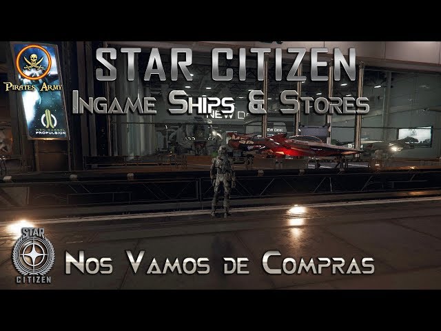 Star Citizen Español - InGame Ships & Stores - Comprar Naves con Creditos en el Juego