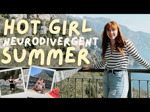 How to have a HOT GIRL Neurodivergent Summer 🌞🌴 (a guide)