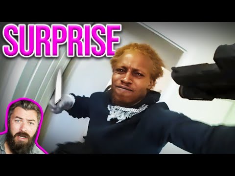 Cop Gets SHANKED In Bath Tub!