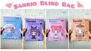 [🩷Paper Diy🩷] Sanrio Paper Doll Blind Bag Squishy Paper Diy Opening ASMR!
