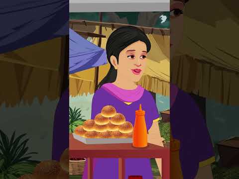 Burgerwali | Street Food | #motivation #cartoon #funny #comedy #animation #story #emotional #kahani