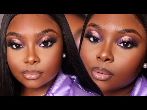 Full Face Makeup Glam | Vibrant Eyeshadow Tutorial