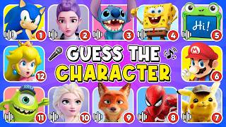 Guess the 50 Characters by the Voice 🎤 Mouse Quiz