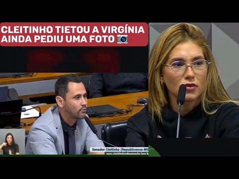 CLEITINHO TIETOU A VIRGÍNIA AINDA PEDIU UMA FOTO, Depois Falou do Roubo do INSS