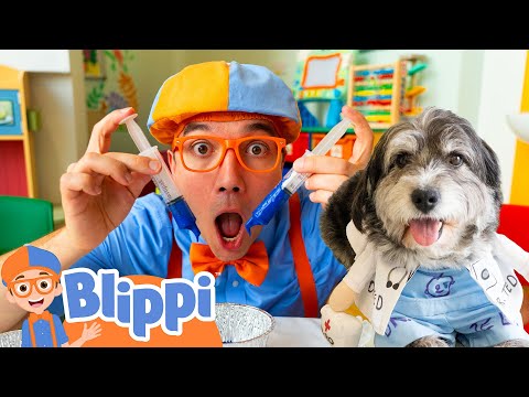 Blippi and the Hospital Helpers | Health Videos for Kids | Visiting GOSH Children's Hospital