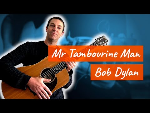 🔵 Mr Tambourine Man guitar tab | Bob Dylan