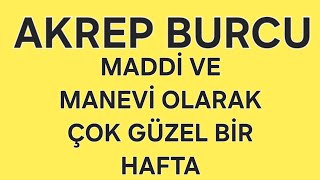 11 - 17 AĞUSTOS HAF. AKREP BURCU TAROT FALI #AŞK #İŞ #PARA MADDİ VE MANEVİ OLARAK ÇOK GÜZEL HAFTA