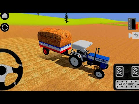 Indian Tractor Simulator Driving - Android Gameplay #tractor #viral