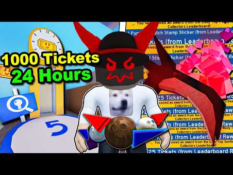 How To Get 1,000 Tickets in 24 Hours (Bee Swarm Simulator)