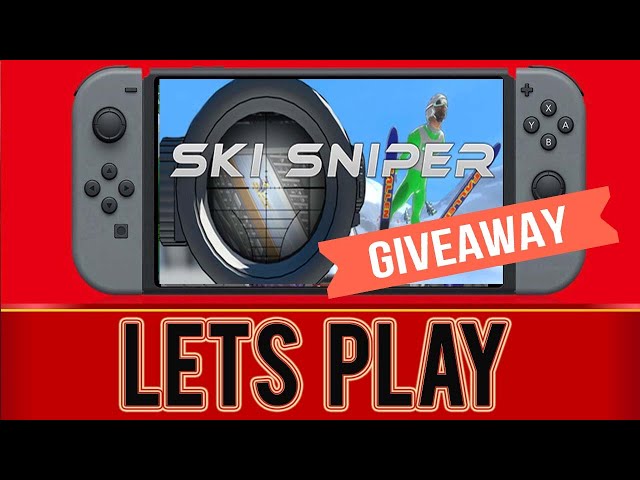 Ski Sniper - Gameplay & Giveaway - Nintendo Switch