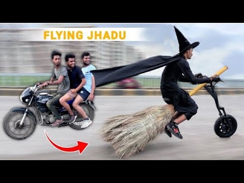 Homemade Flying JHADU !! || DIY Project