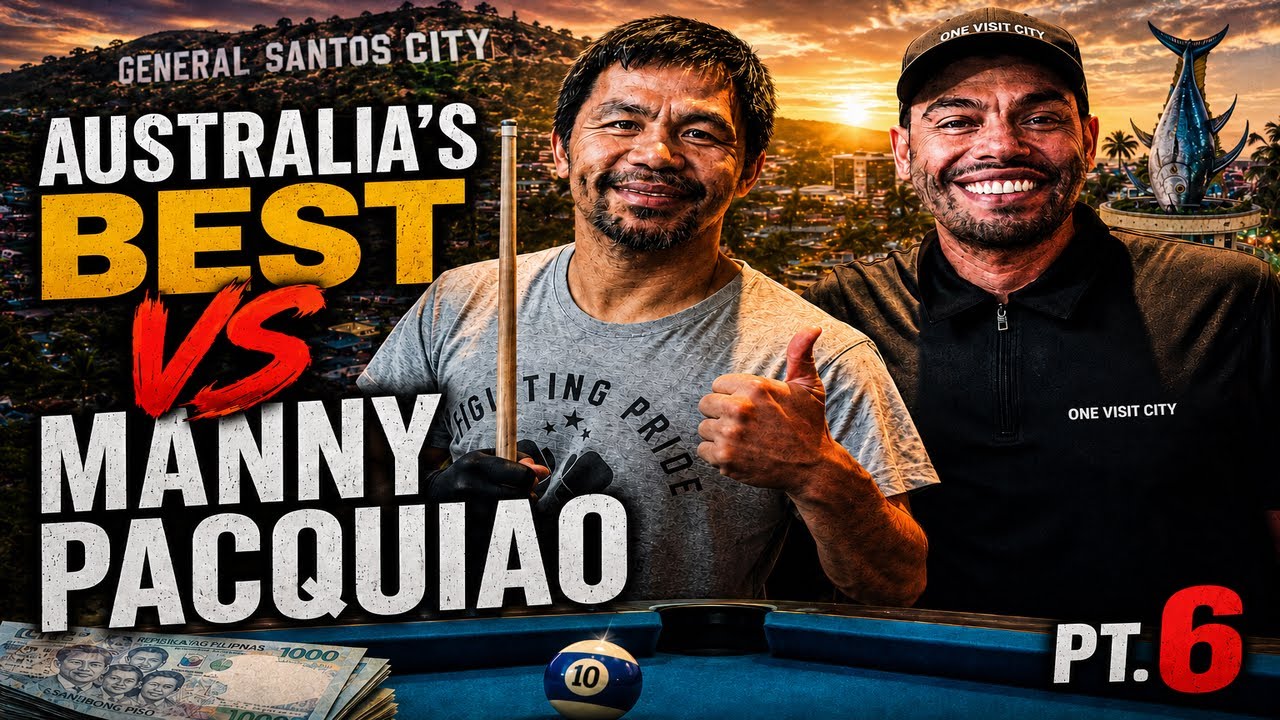 Australia’s Best Pool Player VS Manny Pacquiao Pt.6