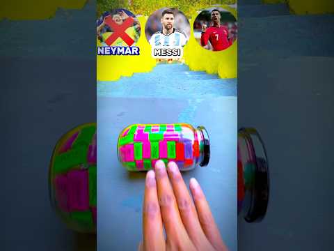 Ronaldo and Messi Bottle Challenge #short #ronaldo #messi #football