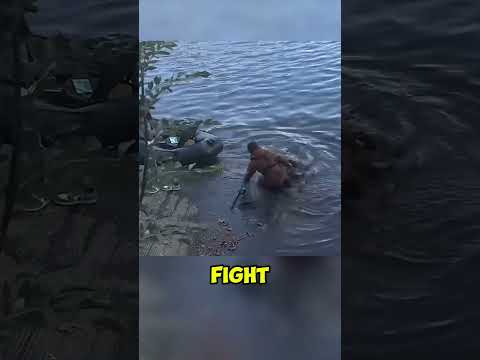 He Caught A River Monster Bare-Handed