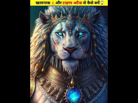 खतरनाक⚠️और टाइगर अटैक से कैसे बचें😱 #shorts #ytshorts