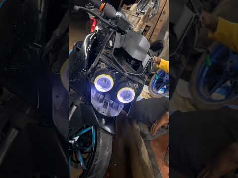 😱 KTM RC 390 with RGB Lights = Next Level BEAST! 🔥 #ktmrc390 #rgb #modified #rider
