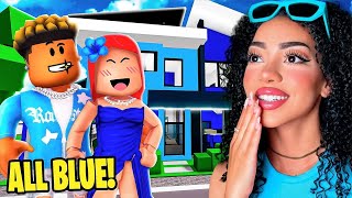 Brookhaven, But EVERYTHING Is BLUE With My BOYFRIEND!