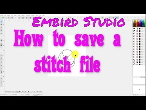 how do you edit a pes file in embird studio