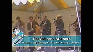 The Osborne Brothers- Live "Someone Took My Place With You" 1990 Lake Henshaw, CA