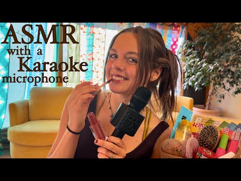 ASMR with a Karaoke Microphone 🎤