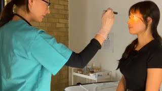 Cranial Nerve Exam Experience at Canada’s First ASMR Spa ‪ @tinglesbarASMRSpa