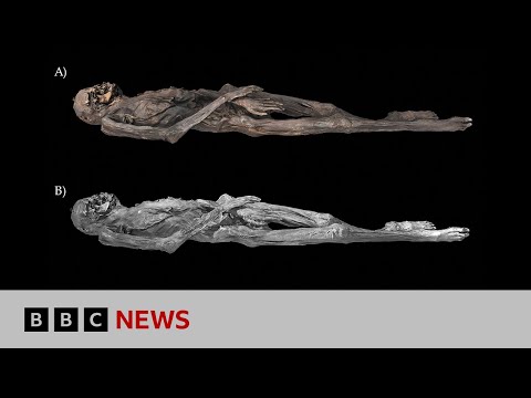 YouTube video thumbnail: 2,500-Year-old Siberian ‘ice Mummy’ had Intricate Tattoos, Imaging Reveals