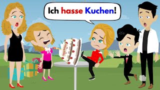 Sarah ruiniert Noras Geburtstagsparty😲 | Deutsch lernen