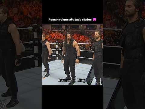 wait for Roman reigns attitude status 🥵#wwe