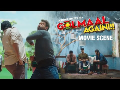 Ajay Devgn Ne Kiya Parineeti Ke Liye Insaaf | Golmaal Again | Movie Scene