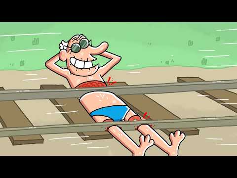 Final Destination: Grandpa Edition | Cartoon Box 456 | Frame Order | Hilarious Cartoons