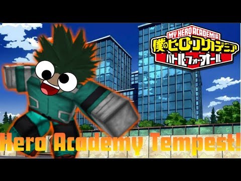 roblox my hero academy tempest codes august