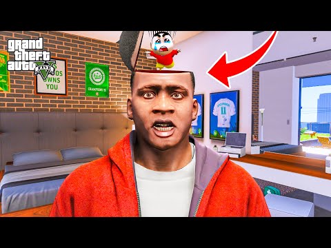 GTA 5 !! Shinchan Enter Inside Franklin's Head in Gta 5