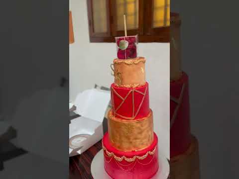 6 തട്ടുള്ള വലിയൊരു wedding cake ന്റെ video കണ്ടാലോ 🥹🥹🫠 അവസാനം സംഭവിച്ചത് 😓😓🥴