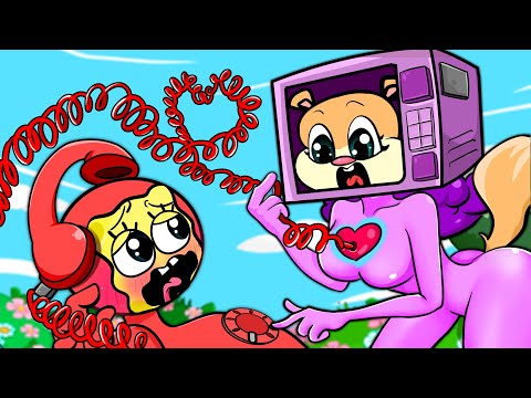 Sandy Stole SpongeBob's Heart? | A Surprising Love Story in Sprunki Animation