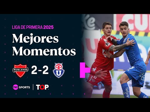 ⚽ Compacto TOP | 🔴😈 Ñublense 2 - 2 🔵🔴 Universidad de Chile | Liga de Primera 2025 🏆 - Fecha 16