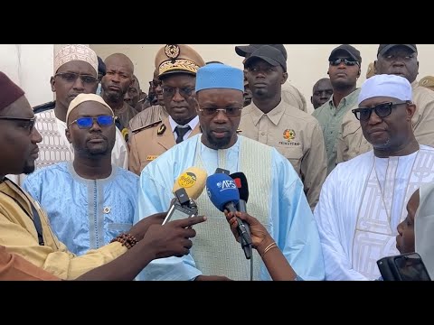 Tivaoune : Déclaration de ousmane sonko après sa visite...