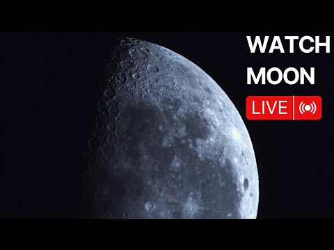 Summer Moon 22 Day Old Heat Live ,  تصوير القمر مع التوهج الحراري الصيفي