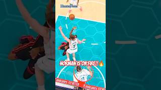 NORM "THE STORM" POWELL! ⛈️ Heat's New All-Star is SCARY! #shorts #viral #damage #fyp #trending #nba