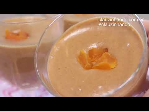 🍫 MELHOR MOUSSE DE CHOCOLATE COM DAMASCO É ESSA! 🍑