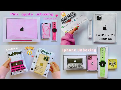 Paperdiy  | iPhone squishy blind bag | blind bag paper | paper craft | paper squishy | blind bag