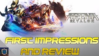 Arena Of Valor Review & First Impressions | Gameplay Recap, Tips & First 20 Minutes | MOBA Mobile